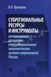 Субрегиональные ресурсы и инструменты интенсивного развития территориальных экономических систем современной России
