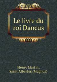 Le livre du roi Dancus