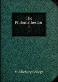 The Philomathesian . 1