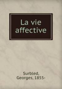 La vie affective