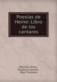 Poesias de Heine: Libro de los cantares
