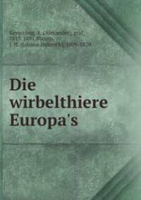Die wirbelthiere Europa