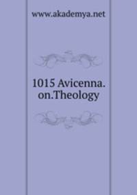 1015 Avicenna.on.Theology