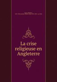 La crise religieuse en Angleterre