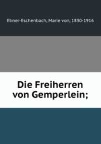 Die Freiherren von Gemperlein;