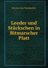 Leeder und Stuckschen in Bitmarscher Platt