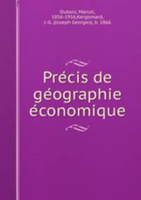 Pre?cis de ge?ographie e?conomique