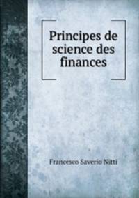 Principes de science des finances