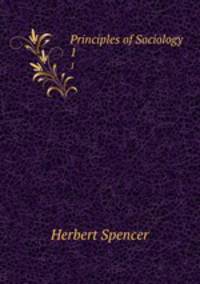 Principles of Sociology. 1