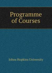 Programme of Courses