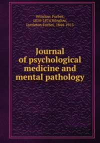 Journal of psychological medicine and mental pathology