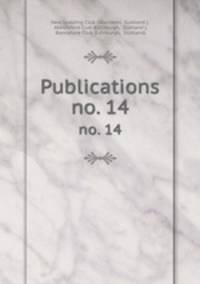 Publications. no. 14