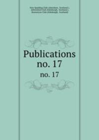 Publications. no. 17