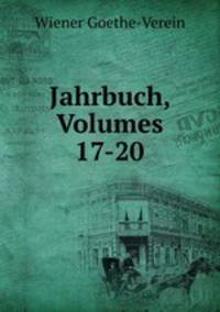 Jahrbuch, Volumes 17-20