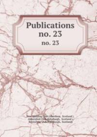 Publications. no. 23