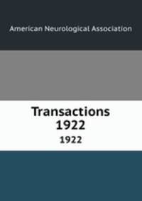 Transactions. 1922