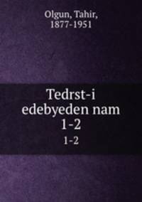 Tedrst-i edebyeden nam. 1-2