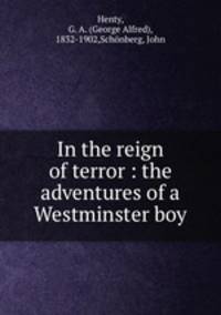 In the reign of terror : the adventures of a Westminster boy