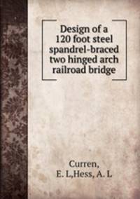Design of a 120 foot steel spandrel-braced two hinged arch railroad bridge
