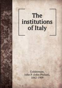 The institutions of Italy