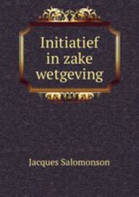 Initiatief in zake wetgeving