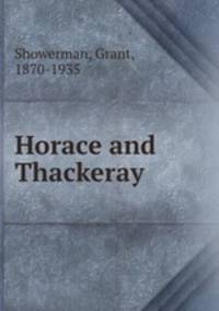 Horace and Thackeray