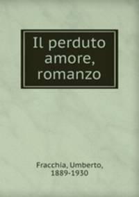 Il perduto amore, romanzo