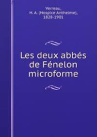 Les deux abbes de Fenelon microforme