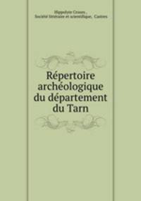 Repertoire archeologique du departement du Tarn