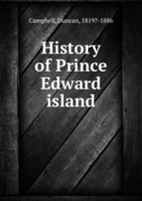 History of Prince Edward island