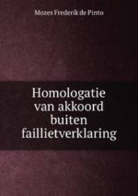 Homologatie van akkoord buiten faillietverklaring