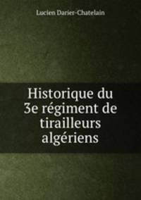 Historique du 3e regiment de tirailleurs algeriens