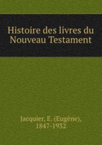 Histoire des livres du Nouveau Testament