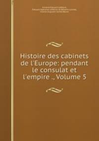 Histoire des cabinets de l