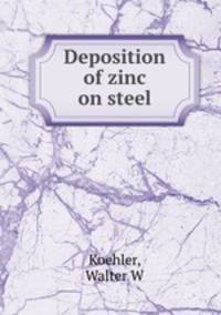 Deposition of zinc on steel