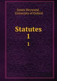 Statutes. 1