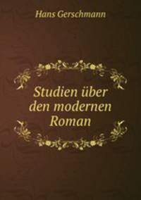 Studien uber den modernen Roman