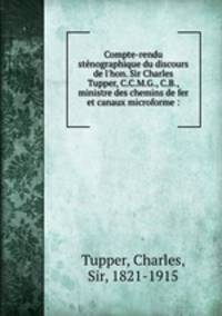 Compte-rendu stenographique du discours de l