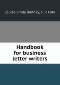 Handbook for business letter writers