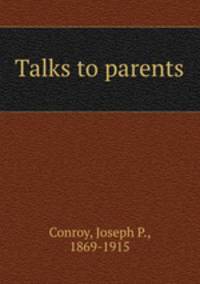 Talks to parents