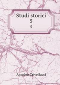 Studi storici. 5
