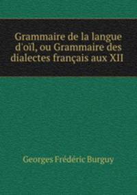 Grammaire de la langue d
