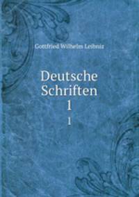 Deutsche Schriften. 1