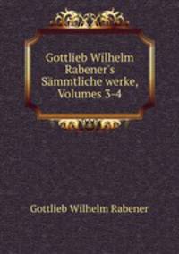 Gottlieb Wilhelm Rabener