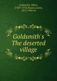 Goldsmith`s The deserted village