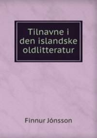 Tilnavne i den islandske oldlitteratur