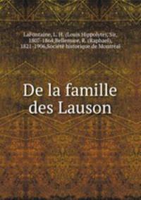 De la famille des Lauson