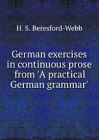German exercises in continuous prose from 