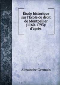 Etude historique sur l