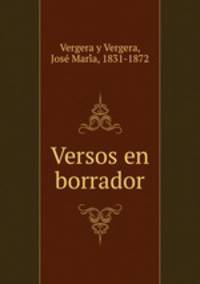 Versos en borrador